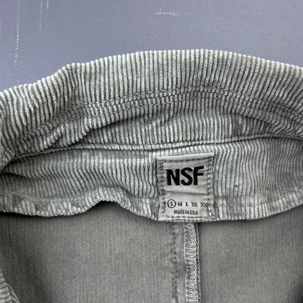NSF Corduroy Blazer Jacket Women's Small Gray Relaxed Classic Western Casual Y2K - Picture 3 of 14